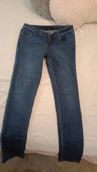 Vaqueros Mujer Azul Talla XL