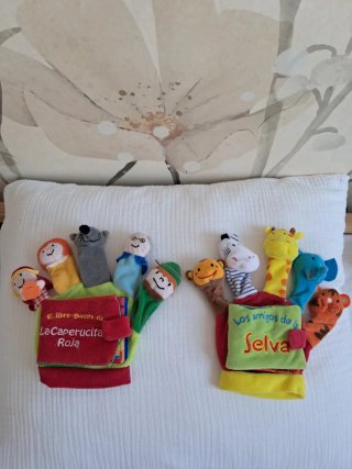 Pack 2 Libros-Guante Cuentos Infantiles