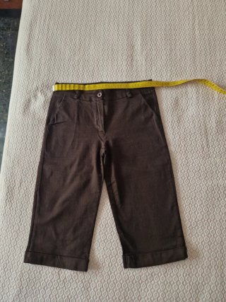 Pantalón corto marrón