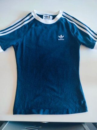 Camiseta Adidas Azul Marino Talla XS