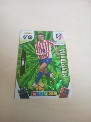 Carta Panini Adrenalyn Pubill Kryptonita