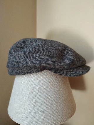Gorra Stetson espiga marrón y negro