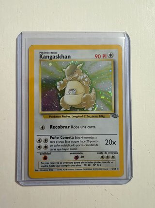 Carta Pokémon Kangaskhan - Jungle