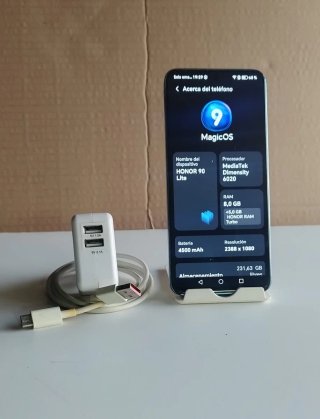 Honor 90 Lite-256GB + Cargador