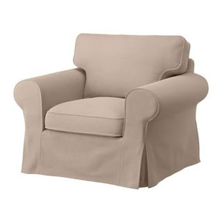 Funda sillón EKTORP Tallmyra beige IKEA