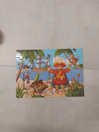 Puzzle Infantil Temática Pirata