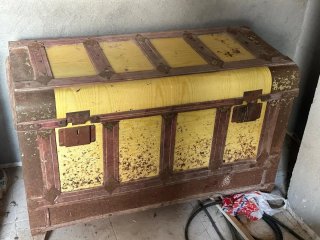 Baúl Retro de Madera