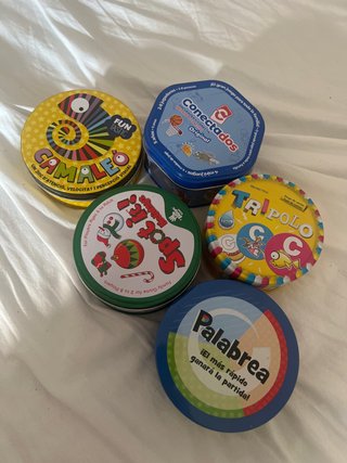 Lote 5 giochi da tavolo in scatola