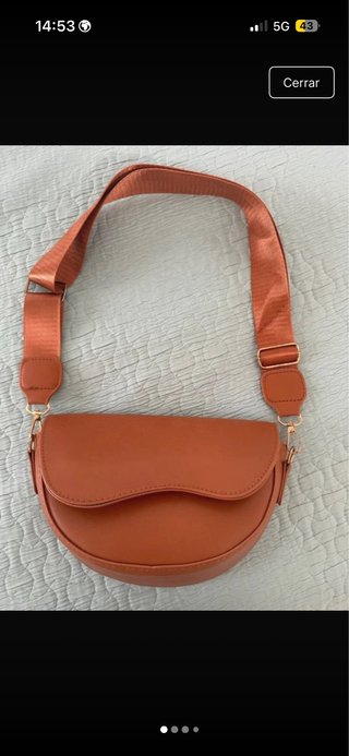 Bolso mediano marrón