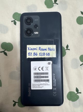Xiaomi Redmi Note 12 5G 128GB Negro