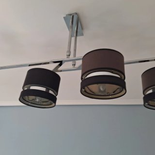 Lámpara de techo con 4 focos