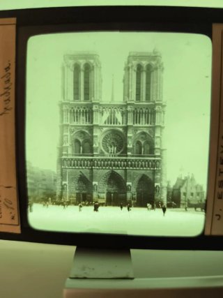 5 Placas Cristal Linterna Mágica Notre Dame