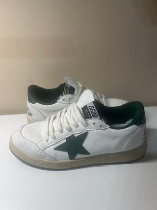 Zapatillas Golden Goose Sneakers Blancas y Verdes