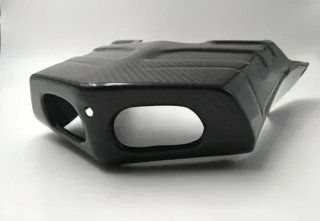 Tapa trasera de escape de carbono Ducati 749 999