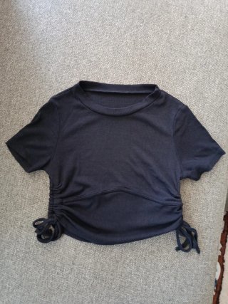 Camiseta Top Negra