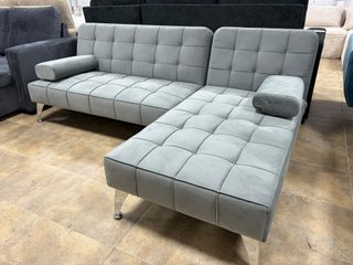 Sofá Cama Chaiselongue Reversible 3 Plazas Gris