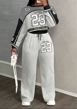 Conjunto Deportivo Pantalón Ancho