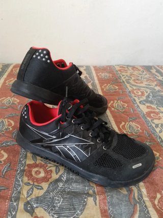 Zapatillas Reebok Crossfit Negras y Rojas