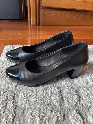 Zapatos Comfort Walk Negros Talla 39