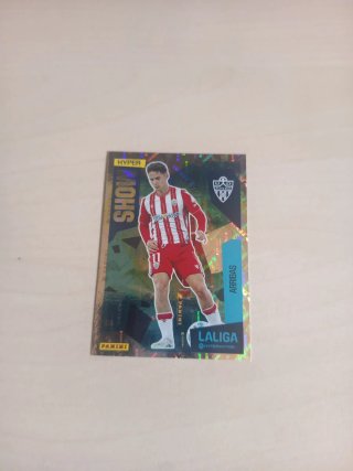 Carta Panini LaLiga Arribas (UD Almería)
