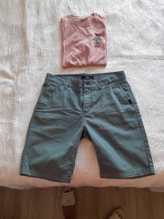 Conjunto Rip Curl Camiseta y Pantalón