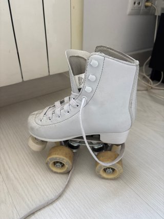 Patines blancos bota talla 31
