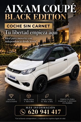 Aixam Coupé black edition 2019