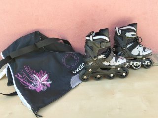 Patines Oxelo Decathlon Talla 30-33 con Bolsa