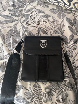 Bolso de hombre Philipp Plein negro