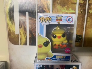 Funko Pop Ducky Toy Story 4 Flocked