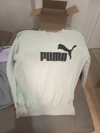 Sudadera Puma Verde Talla XS