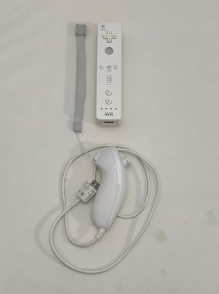 Mando Wii + Nunchuk Wii + Correa