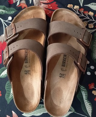 Sandalias Birkenstock Arizona Gris Talla 42