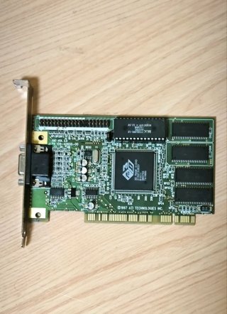 Tarjeta Gráfica Vintage ATI 3D Rage II+