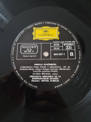 Vinilo Arnold Schönberg - Concierto para Piano