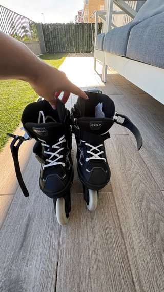 Patines en línea ajustables (Talla 32-35)