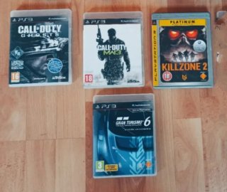 Lote 4 Juegos PS3: COD x2, GT6, Killzone 2