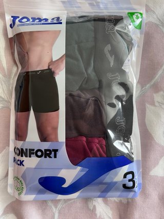 Pack 3 Calzoncillos Joma Confort
