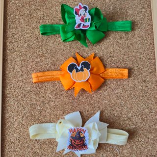 Diadema infantil Halloween Minnie Mouse