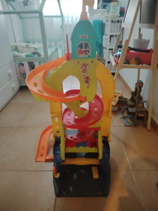 Circuito Scalextric Fisher-Price con coche