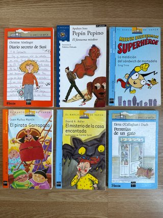 Lote Selección de 6 Libros de lectura infantil