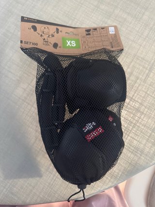 Set de Protecciones Oxelo Talla XS