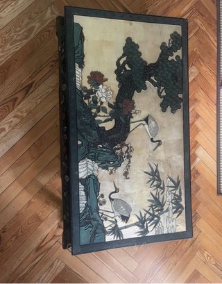 Mesa decorativa estilo chino antiguo