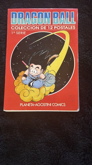 Collezione di 12 cartoline Dragon Ball 1ª Serie