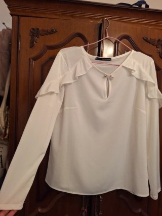 Blusa Blanca Sfera Collection