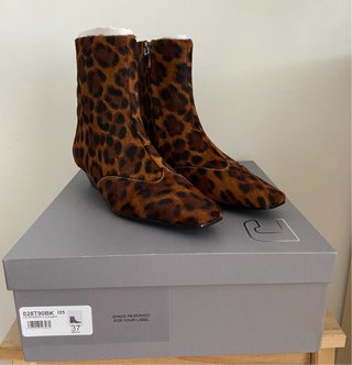 Botines Lola Cruz print animal
