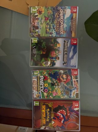 4 Juegos para Nintendo Switch