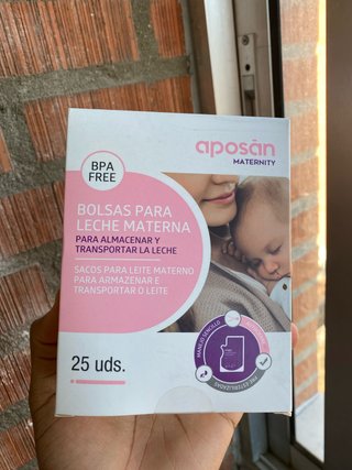 Bolsas para Leche Materna Aposán (25 uds.)
