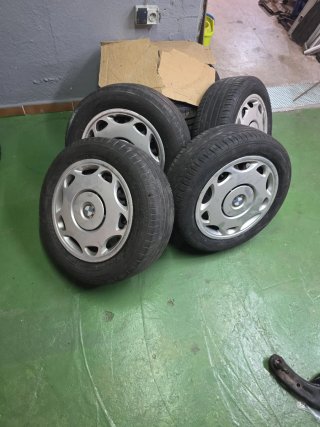 Llantas 15 de chapa de BMW E36 (4 unidades