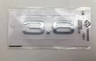 Emblema lateral o trasero logo Audi 3.6
